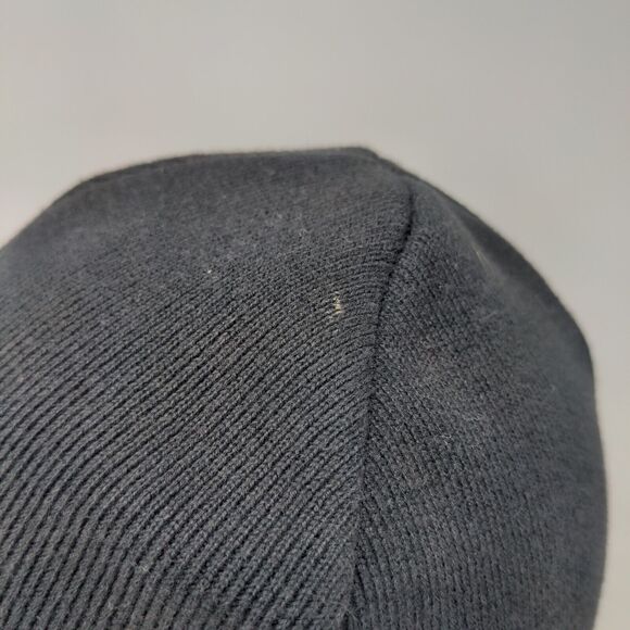 Broner Men's Beanie Hat Black Size OSFM 100% Cotton Flames Graphic - Picture 5 of 11